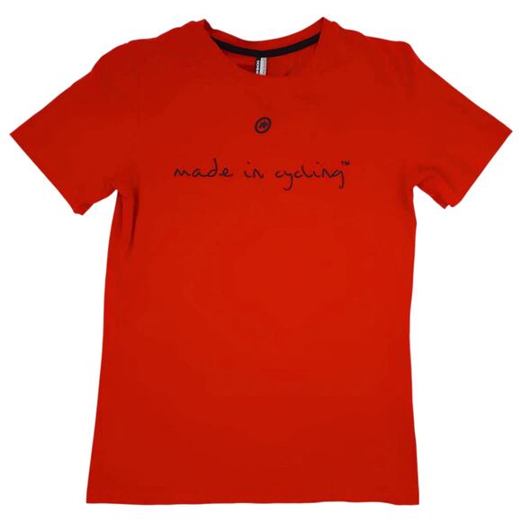 Assos Other - Assos Shirt Mens Small Red Made In Cycling Graphic Tee Short Sleeve Casual Top